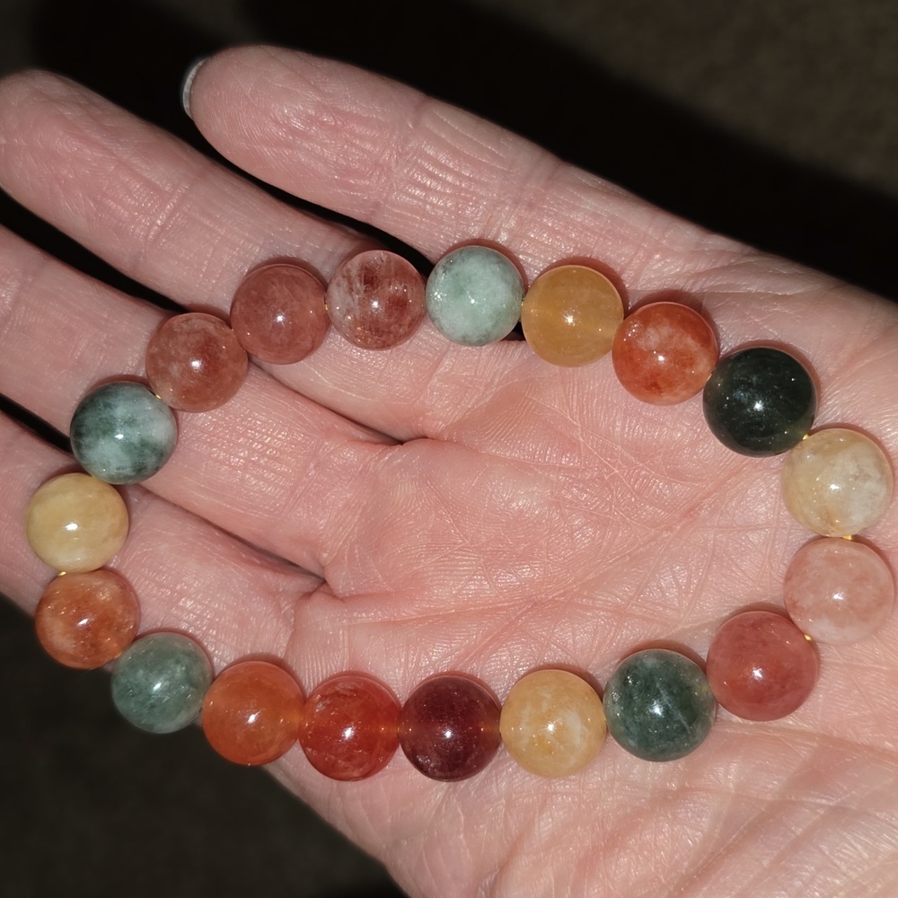 10mm Rabbit 🐇 Hair Quartz Bracelet